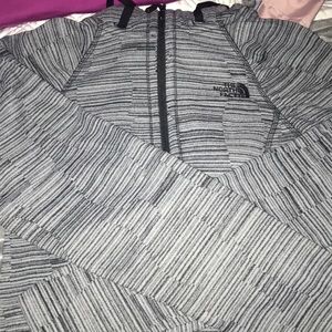 The north face zip up